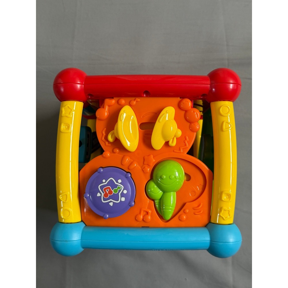 Vtech Baby Toy Bundle Activity Cube Phone Caterpillar Puppy Zebra Soccer Ball - Picture 7 of 8